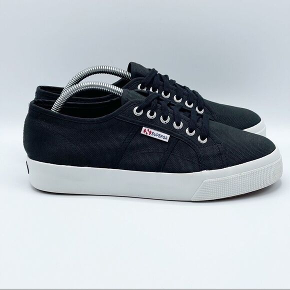Superga COTU 2730 platform black sneakers - Women’s US 10 / EU 41.5 / US Men’s 8 - Picture 3 of 9